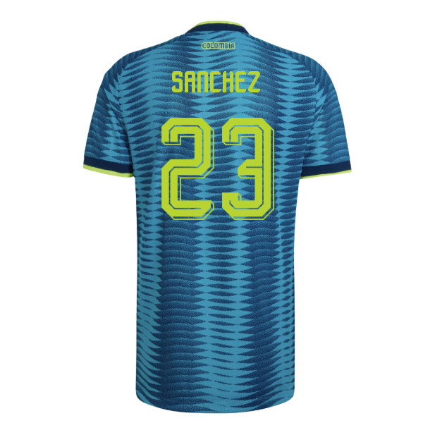 2026-2027 Colombia Authentic Away Shirt (Sanchez 23)-SoccerKits Hub | Buy Soccer Jerseys Online